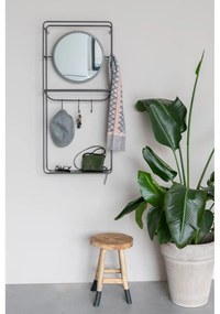 Čierna oceľová predsieňová zostava Duco – White Label