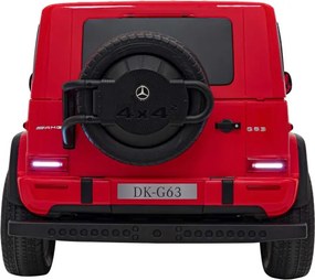 Elektrické autíčko Mercedes Benz G63 AMG XXL červené
