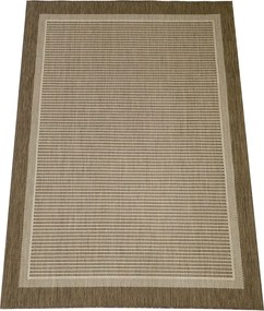 Koberec Eqos 0001 BEIGE – béžový vzorovaný obdĺžnik Rozmer: 40x60 cm