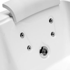 BPS-koupelny Hydromasážna vaňa DIABLO 666 II 180x150 s ohrevom vody