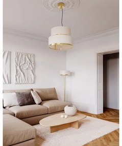 ByRydens 4211010-6509 - Závesné svietidlo na lane MARCEL 2xE27/8W/230V