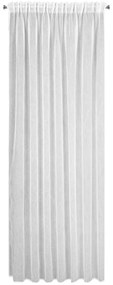 ZÁCLONA NA PÁSKE ELIA 140X270 CM BIELA