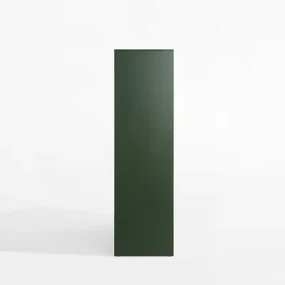 Šatník COLORI so zrkadlom, zelený
