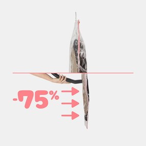 Vákuové vrecia v súprave 4 ks Hanging Vacuum M/L – Compactor