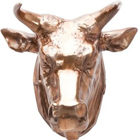 KARE DESIGN Dekoratívne busta Buffalo Copper 51 × 64 × 54 cm