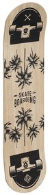 Drevená dekorácia na stenu Skateboard 80x20 cm