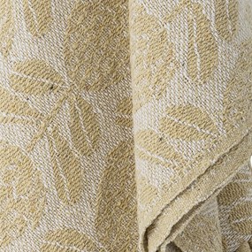 Bloomingville Prehoz z recyklovanej bavlny Pratello Yellow 130 × 160 cm