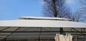 Záhradný Altánok Pavilón TOPAS 4x3m béžová