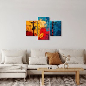 Obraz - Abstraktné elektrické vedenie (90x60 cm)