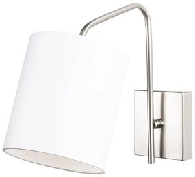 Nástenné svietidlo v bielo-striebornej farbe Ve – Opviq lights