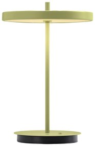 Zelená kovová LED stolová lampa s kovovým tienidlom (výška 31 cm) Asteria Move – UMAGE