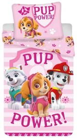 Obliecky Disney Paw Patrol ružový 140x200cm+90x70cm Setino Tiahome