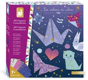 Janod Atelier Maxi Kreatívna sada Origami papierové skladačky 200 ks od 7 rokov