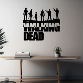 Veselá Stena Samolepka The Walking Dead Farba: čierna, Veľkosť: 100 x 88 cm