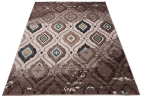 Koberec Sumatra H109A Geometric hnedý, tmavo béžový