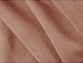 Ružová zamatová rozkladacia pohovka 209 cm Shannon – Cosmopolitan Design