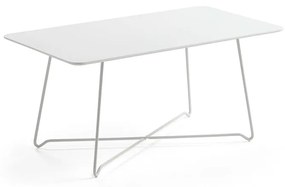 Kaviarenský stôl IRIS, 1100x600 mm, biela