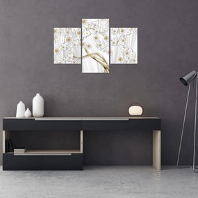 Obraz - Strom so zlatým dekorom (90x60 cm)