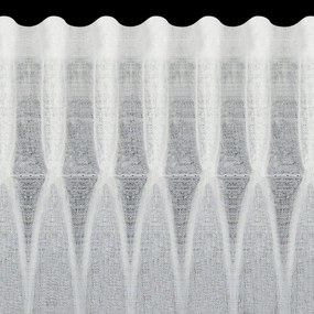 ZÁCLONA NA PÁSKE KAJA, SADA 2KS 140X270 CM BIELA