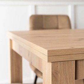 Vintino Rozkladací jedálenský stôl FELIX 80-160 cm – dub artisan