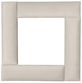 Čalúnený nástenný panel FRAME PAROS 15x60 cm Farba: Krémová