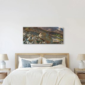 Obraz - John Singer Sargent, Simplon Pass, reprodukcia (120x50 cm)