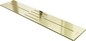 Mexen Toro, krytka sifónu pre sprchovú vaničku Toro (100-120 cm), zlatá lesklá, 43910050