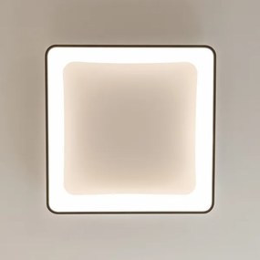 Brilagi - stmievateľné LED stropné svietidlo FALCON II LED/125W/230V 60x60 cm čierne s diaľkovým ovládaním