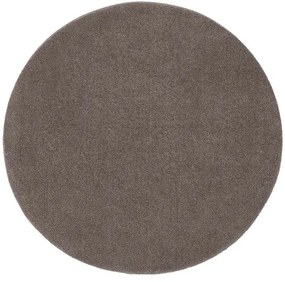 Koberce Breno Kusový koberec DOLCE VITA kruh 01/BBB, hnedá,80 x 80 cm