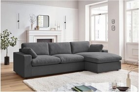 Tmavosivá rohová pohovka Belair – Bobochic Paris