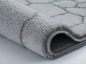 Kleine Wolke Koberček do kúpeľne Soapy (popolavá, 50 x 60 cm)  (100272368)