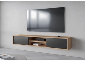 TV stolík Fiora 40 (dub olejovaný + antracit). Vlastná spoľahlivá doprava až k Vám domov. 1066467