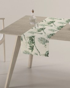 Štóla na stôl farba produktu biela látka vzorované