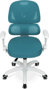 Detská pracovná stolička KA-K1063 BLUE Farba: Sivá