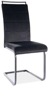 Jedálenská stolička Harold (čierna + čierna). Vlastná spoľahlivá doprava až k Vám domov. 1050220