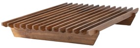 furniture-nabytek.cz - Masívna posteľ Cannes z akácie, lakovaná, hnedá – 140x200 cm