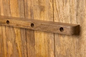 Dizajnová vysoká komoda Talitha 120 cm čierna / biela