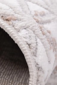 Koberec BUTIK 336 krémový / hnedý