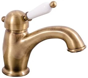 RAV SLEZÁK Labe umývadlová batéria bez výpuste stará mosadz L526.5SM