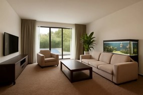 Vopi, Koberec metráž Eton hnedý 97 - neúčtujeme odrezky z role, na mieru, šíře 1,33m,1m,2m,3m,4m,na mieru, neúčtujeme odrezky, hnedá, filc, kancelária