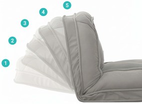 Relaxačné polohovacie kreslo LAZY SOFA, béžové