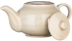 Banquet Keramická kanvica PALAS, 1 l, krémová