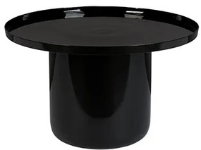 Zuiver Shiny bomb čierne príručné stolíky - 67 cm