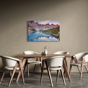 Obraz - Horská kanadská krajina (90x60 cm)