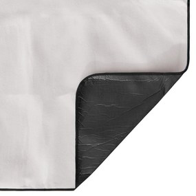anndora Pikniková deka 150x200 cm — hnedá s kruhmi