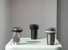 Laveo príslušenstvo, odtoková zátka typ ClickClack, čierna matná, LAV-CKK_72R3
