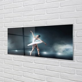 Obraz plexi Biely balet šaty žena 120x60 cm