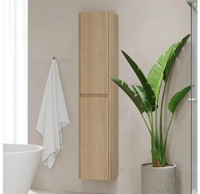 Kúpeľňová skrinka MOLDE 174 cm dub