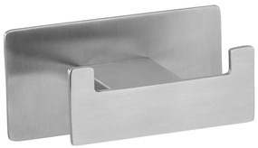 Háčik bez vŕtania z nehrdzavejúcej ocele v matne striebornej farbe Genova – Wenko