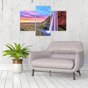 Obraz - Vodopád Seljalandsfoss (90x60 cm)